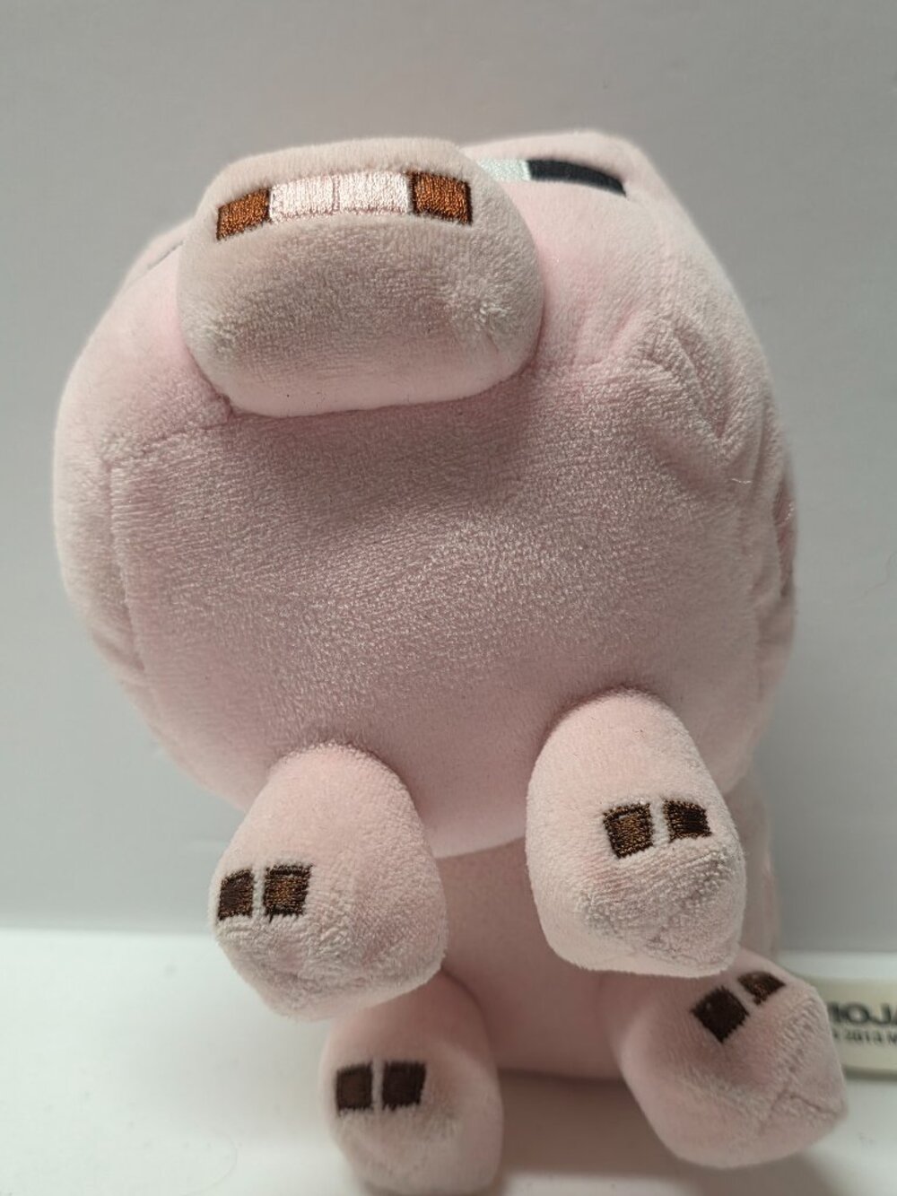 Minecraft Pink Pig Plush 5" Mojang 2014 Jazwares Stuffed Animal Toy nice conditi